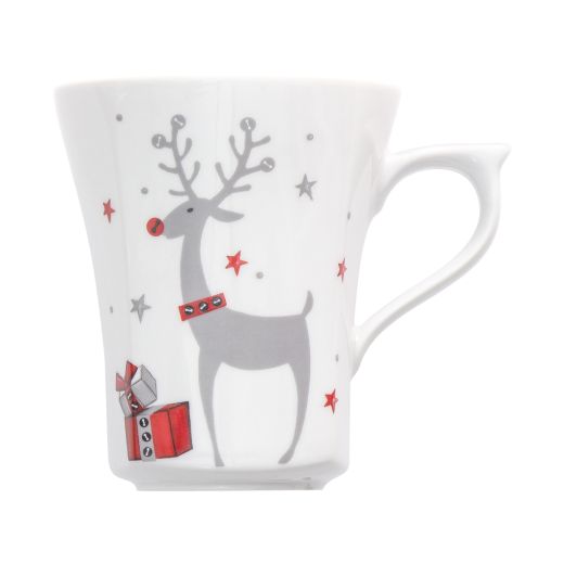 Kubek 300 ml Lwów Szary Renifer G820