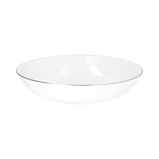 Talerz głeboki 21 cm City Platynowe B325