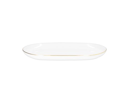 Półmisek owalny 24 cm City Złote B326