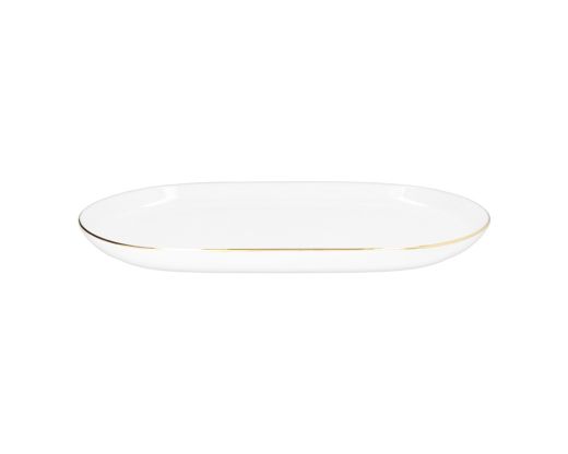 Półmisek owalny 33 cm City Złote B326