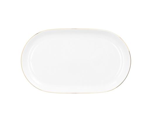 Półmisek owalny 33 cm City Złote B326