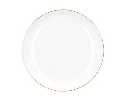 Talerz płytki 18 cm City Złote B326