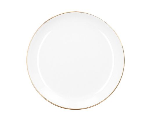 Talerz płytki 20 cm City Złote B326