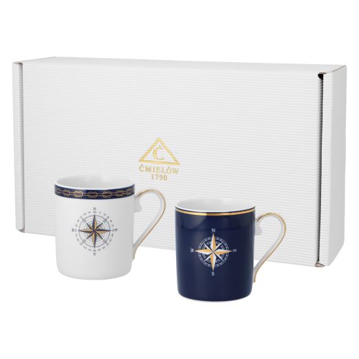 Zestaw 2 kubków porcelanowych Ćmielów Jenny H149 315 ml