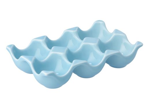 Wytłaczanka do jaj duża 14,9 cm Błękitna GL02