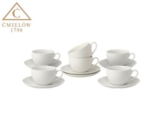 Zestaw kawowy Ćmielów Prestige 6os/12el.