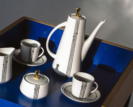 Garnitur do kawy dla 6 osób 15 el. Prometeusz RC22