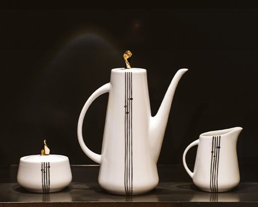 Garnitur do kawy dla 6 osób 15 el. Prometeusz RC22