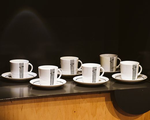 Garnitur do kawy dla 6 osób 15 el. Prometeusz RC22