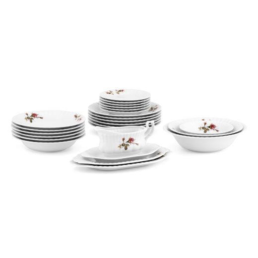 Salaterka okrągła 23 cm Iwona Chodzieska Róża B026