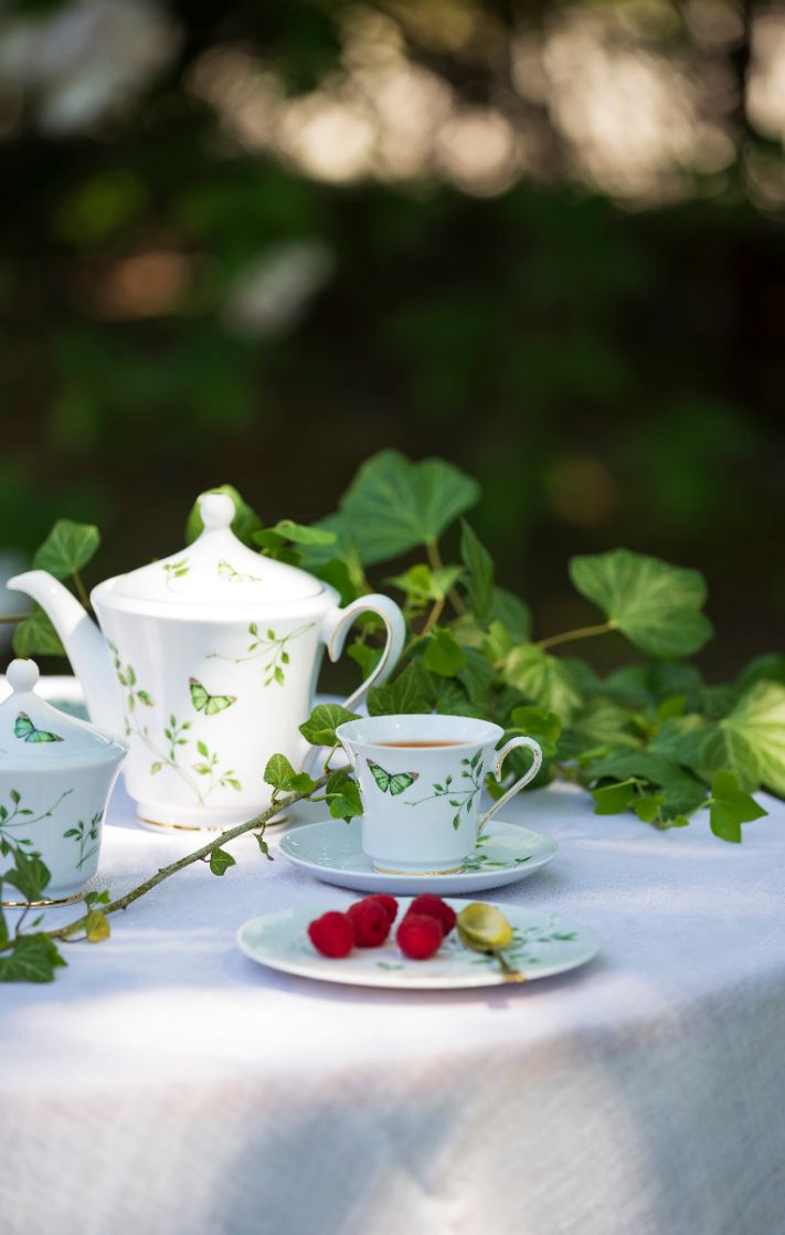 Zestaw obiadowo-herbaciany dla 12 osób 72 el. Margaret Magiczny Ogród G665