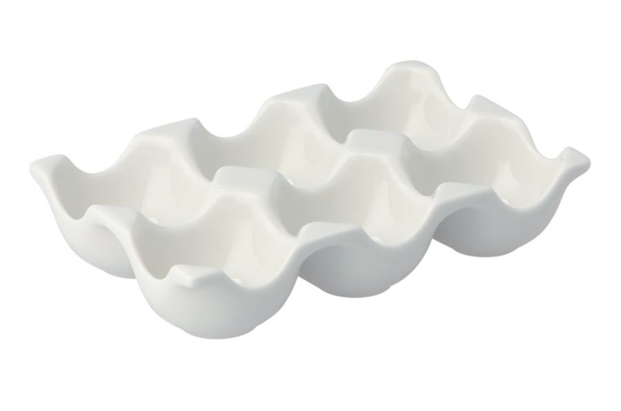 Wytłaczanka do jaj duża 14,9 cm Ivory LB04 