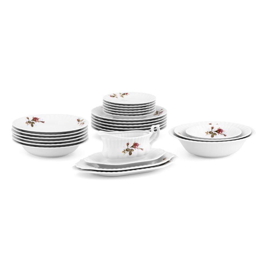 Salaterka okrągła 16 cm  Iwona Chodzieska Róża B026