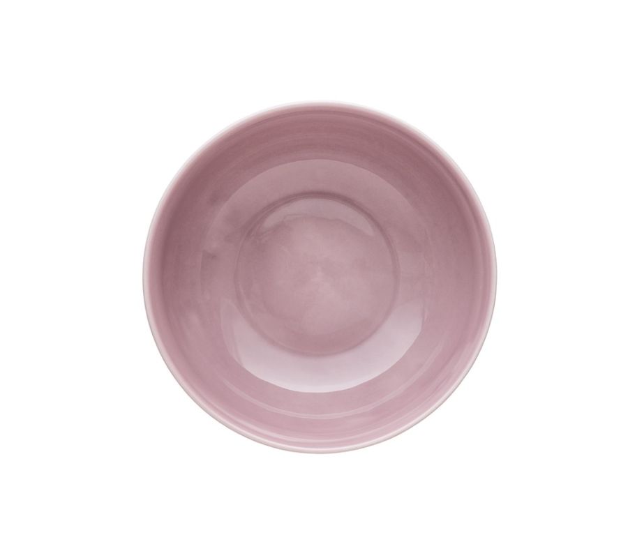 Salaterka 16 cm Lubiana Hanami jagodowa KR00 - gładkie wnętrze w kolorze jagodowym, widok z góry