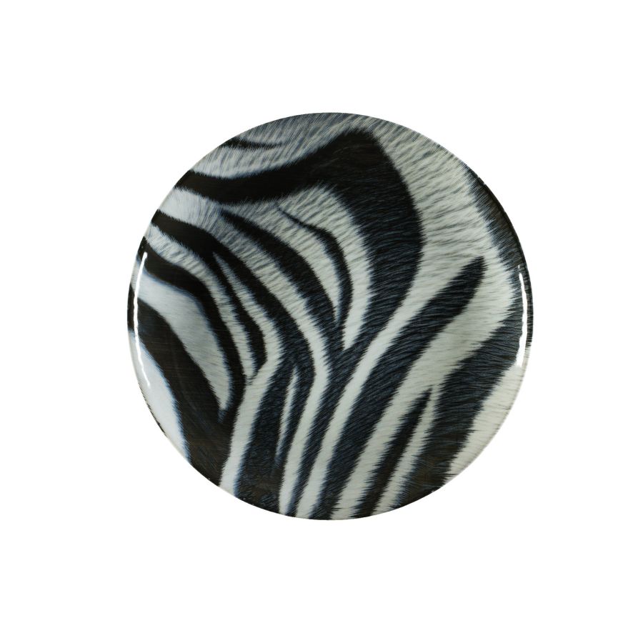 Talerz płytki 20,5 cm Lubiana Safari (Zebra)