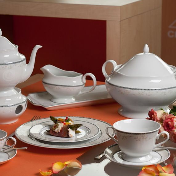 Serwis obiadowy dla 6 osób 25 el. Astra Marzenie K601