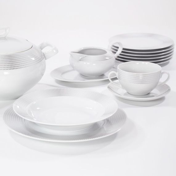 Serwis obiadowy dla 12 osób 44 el. Yvonne Ola G465