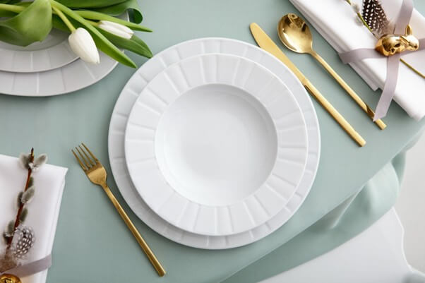 Kolekcja Oktawa Biała; marka Ćmielów